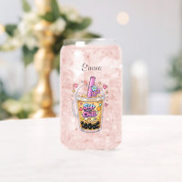 bubble tea elegance whimsical aesthetic custome