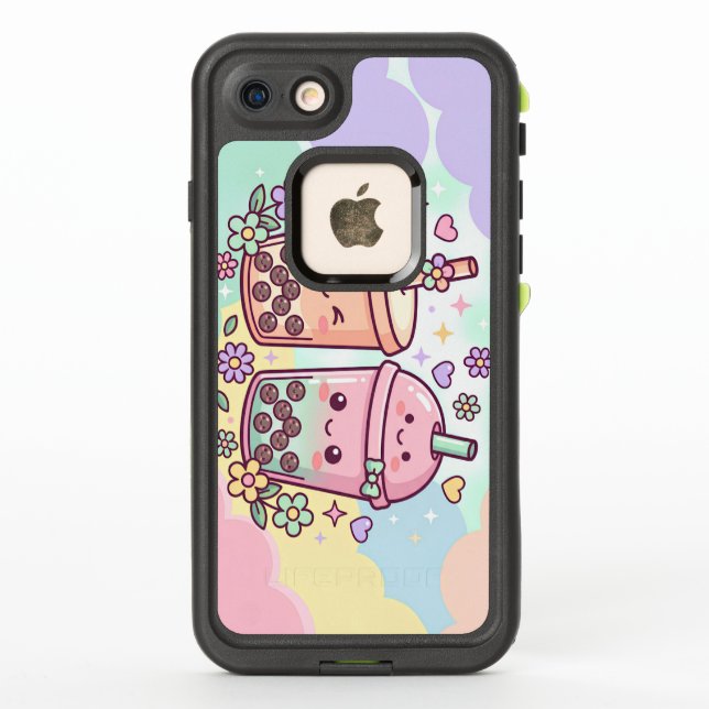 Bubble Tea Friends LifeProof iPhone Case (Back)