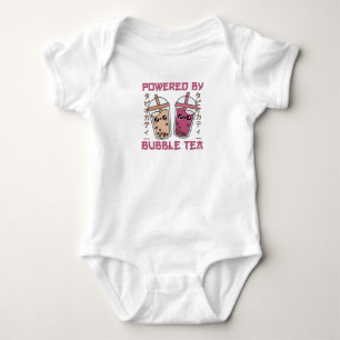 Bubble Tea Japanese Retro 90s Kawaii Baby Bodysuit