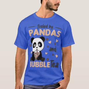 Bubble Tea Panda Chocolate Sweet Animals Boba 497 T-Shirt