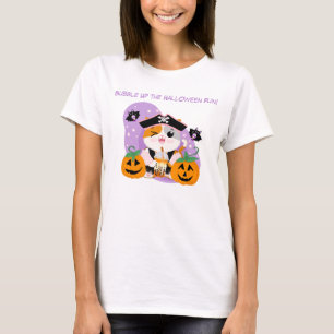 Bubble Tea with Pirate Kawaii Cat Halloween Fun T-Shirt