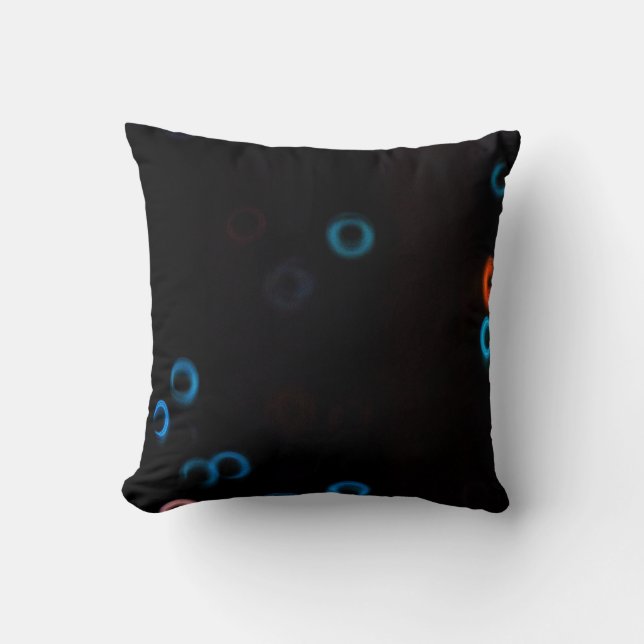 Bubble Throw Pillow (Front)