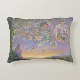 "Bubble Tree" Accent Pillow