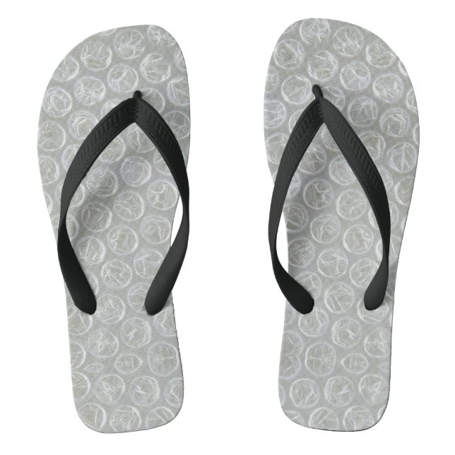 Bubble Wrap Flip Flops (Footbed)