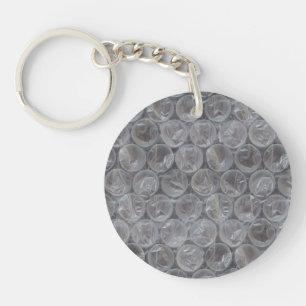 Bubble wrap keychain