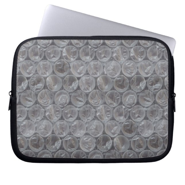 Bubble wrap laptop sleeve (Front)