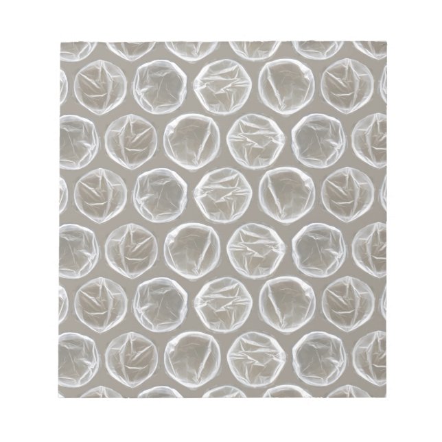 bubble wrap notepad (Front)