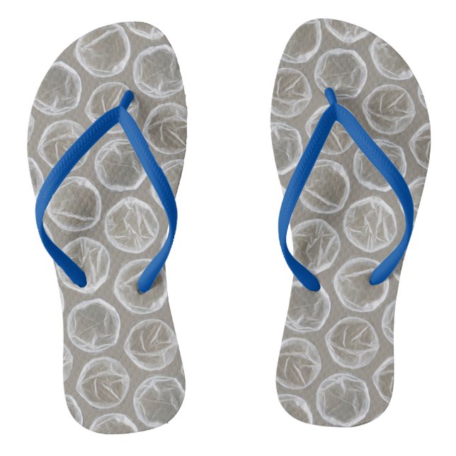 bubble wrap shoes flip flops sandals (Footbed)