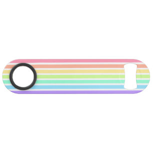 Bubblegum arc-en-ciel et bandes blanches