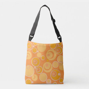 Bubblegum Bubbles Everywhere Orange Crossbody Bag