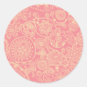 Bubblegum Classic Round Sticker