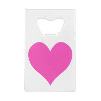 Bubblegum Pink Cute Heart Shape