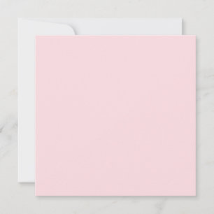 Bubblegum Pink Solid Colour Card