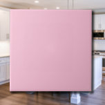 Bubblegum Pink Solid Colour | Classic Elegant Tile<br><div class="desc">Bubblegum Pink Solid Colour | Classic | Elegant | Trendy | Stylish | Gift</div>