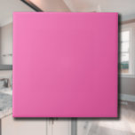 Bubblegum Rose Solid Colour | Classic Elegant Tile<br><div class="desc">Bubblegum Rose Solid Colour | Classic | Elegant | Trendy | Stylish | Gift</div>