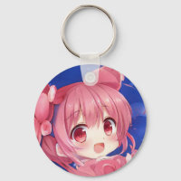 Bubblegum strawberry rose chibi anime girl manga