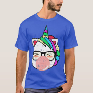 Bubblegum Unicorn Cute Funny Animal Halloween Gift T-Shirt