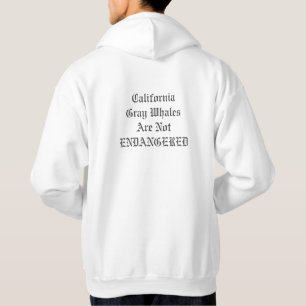 Bubblepacific, baleine grise sweat - shirt à capuc