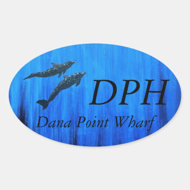 Bubblepacific bumper stickers, DPH Warf Oval Sticker (Front)