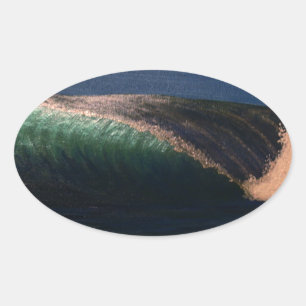 Bubblepacific bumper stickers, one big one oval sticker