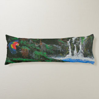 Bubblepacific pillows, tropical island McCaw Body Pillow