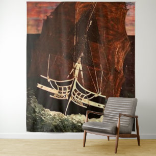 Bubblepacific wall tapestry