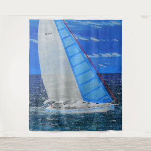 Bubblepacific wall tapestry