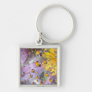 Bubbles abstract with flowers. Credit as: Nancy Keychain