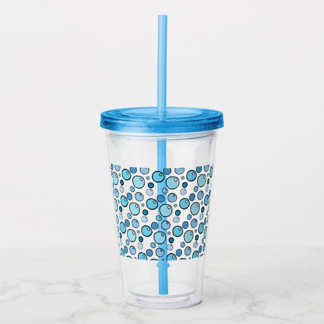 Bubbles Acrylic Tumbler (Front)
