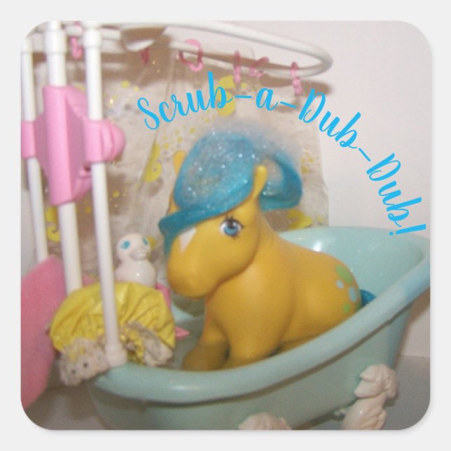 Bubbles Bath Stickers (Front)