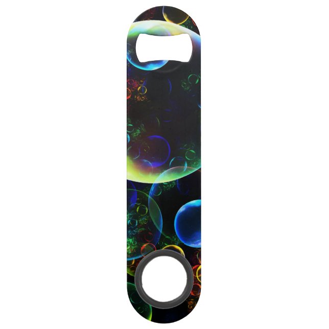 Bubbles Bottle Opener Bar Key (Front)