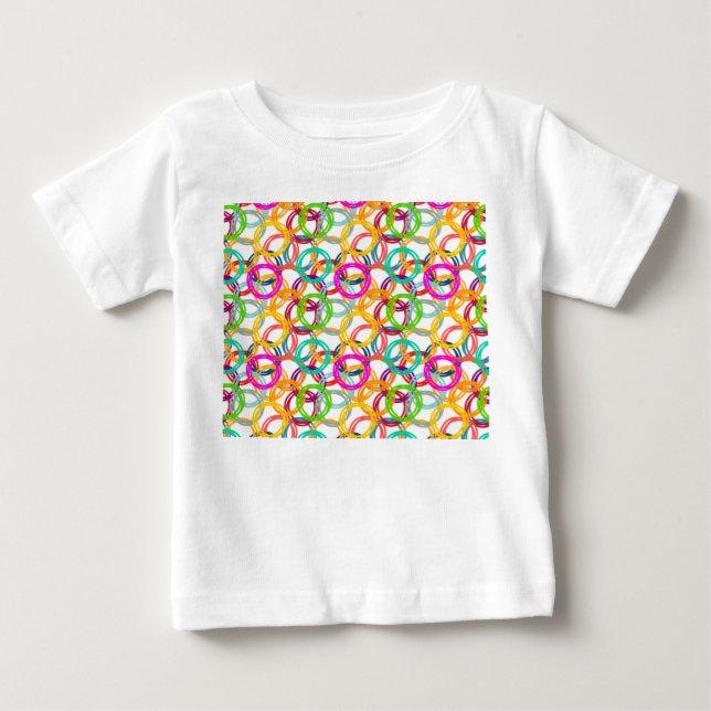 Bubbles, Bubbles Everywhere Baby T-Shirt (Front)