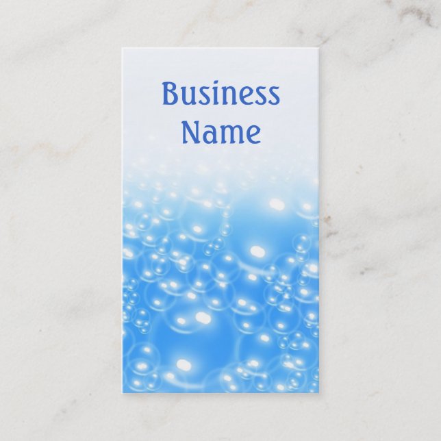 Bubbles Business Card (Front)