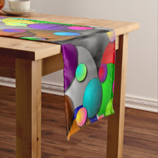 Bubbles by Kenneth Yoncich Short Table Runner