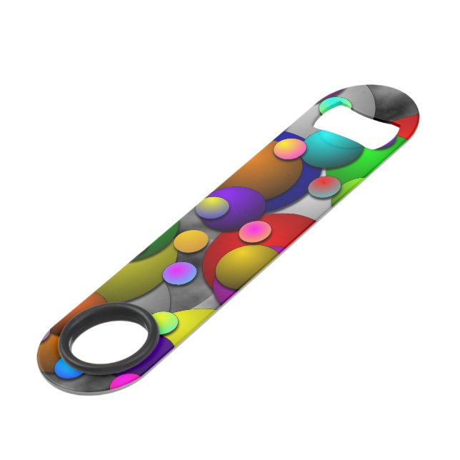Bubbles by Kenneth Yoncich Speed Bottle Opener (Front Angled)