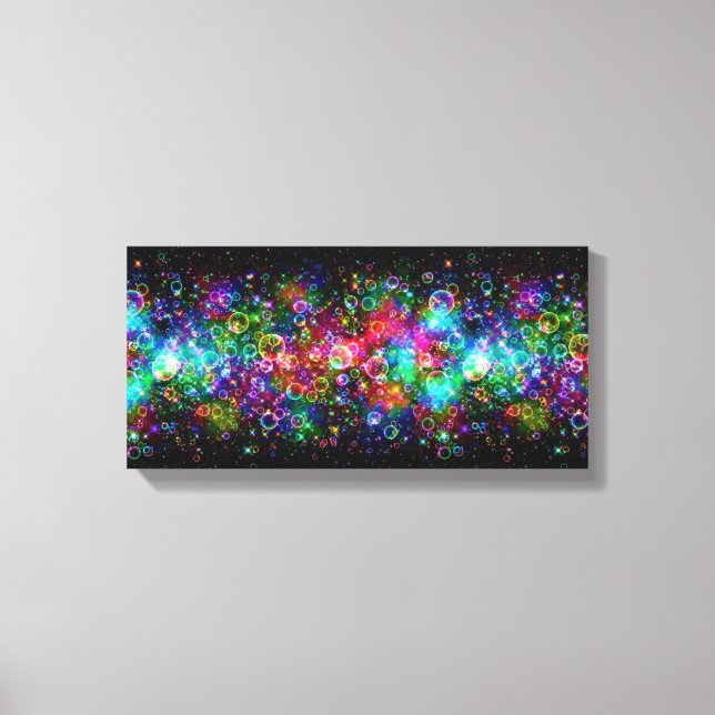 Bubbles Canvas Print (Front)
