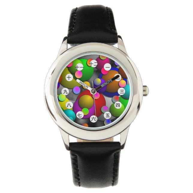 Bubbles (CHN/JP Face) by Kenneth Yoncich Watch (Front)