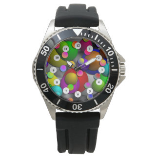 Bubbles (Classic Face) by Kenneth Yoncich Watch