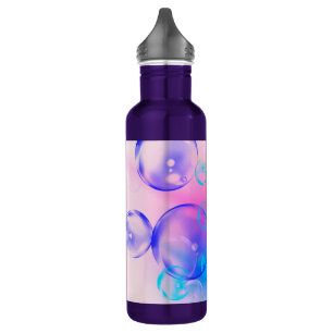 BUBBLES - Colourful Abstract Image of Fractal Art  710 Ml Water Bottle
