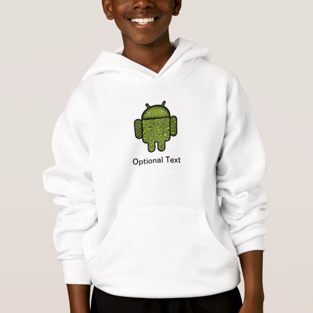 Bubbles Doodle Character for the Android™ robot (Front)