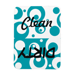 Bubbles Dots Circles Dishwasher Magnet