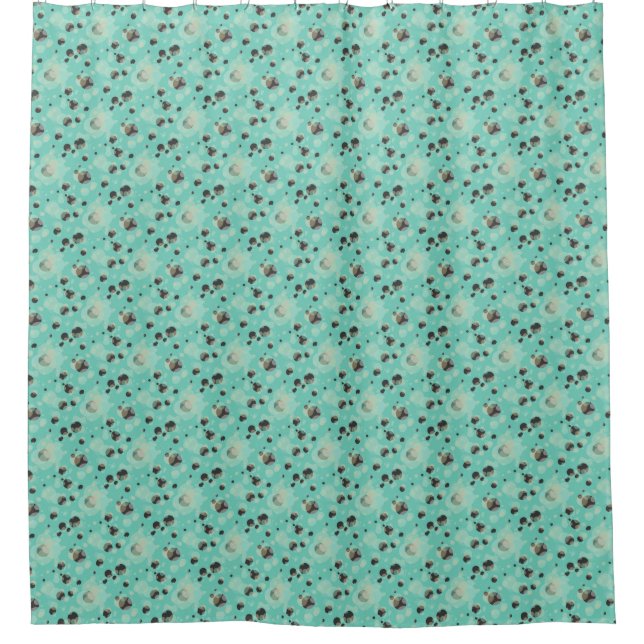 Bubbles Elegant Modern Pattern any Colour (Front)