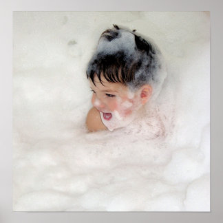 Bubbles Everywhere Poster