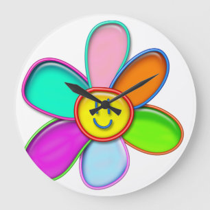 BUBBLES FANTASY - LARGE CLOCK