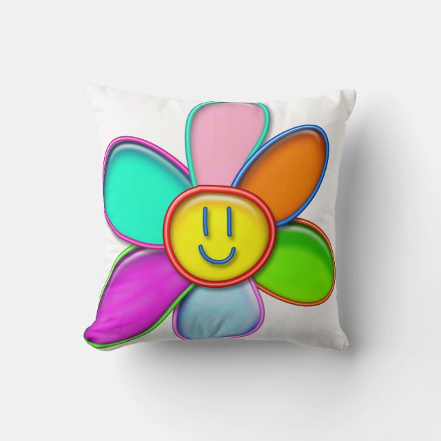 BUBBLES FANTASY - THROW PILLOW (Front)