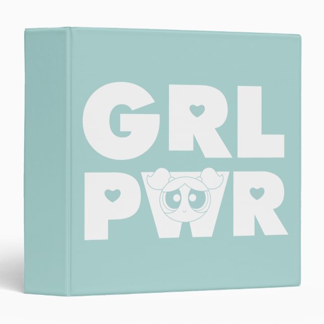 Bubbles: Girl Power Binder (Front/Spine)
