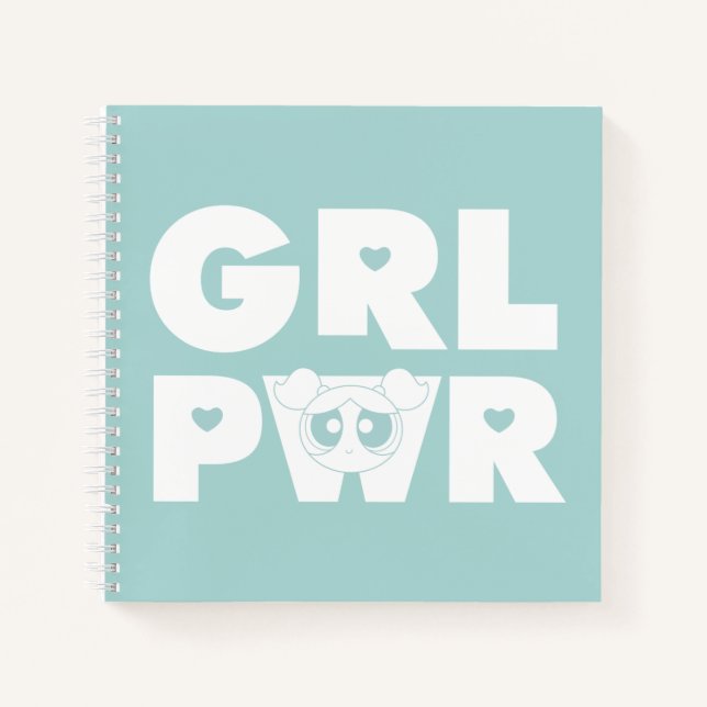Bubbles: Girl Power Notebook (Front)
