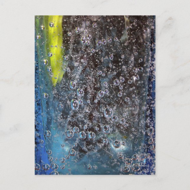 Bubbles In Glass postcard (Front)