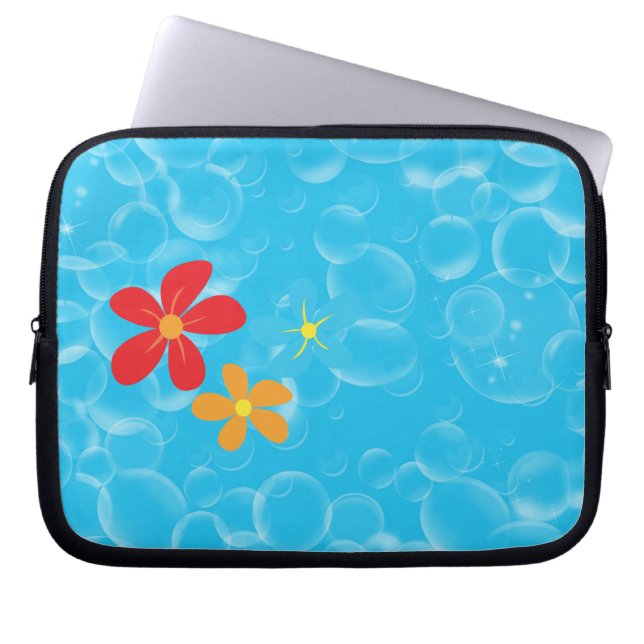 Bubbles Laptop Sleeve (Front)