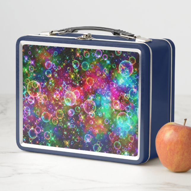 Bubbles Metal Lunch Box (In Situ)
